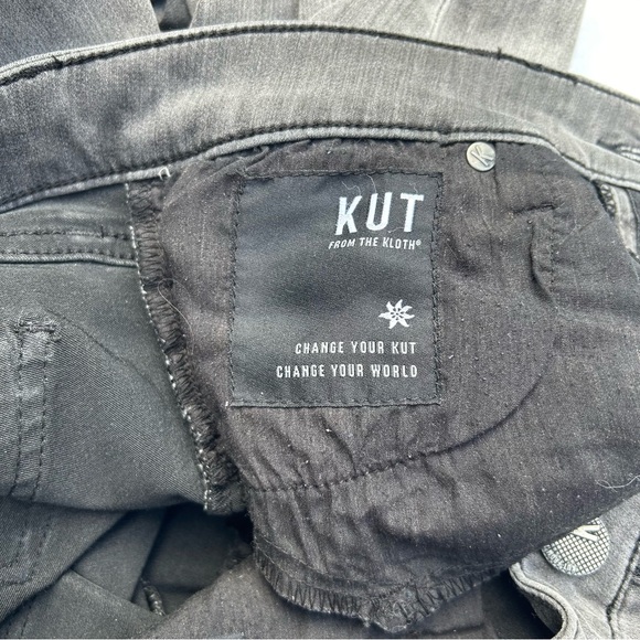 Kut from the Kloth Size 4 Grey Skinny zip ankle - Picture 9 of 16